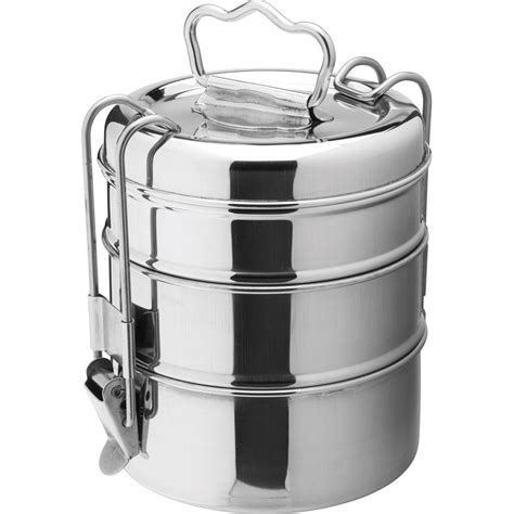 steel tiffin box for sale|steel tiffin box 3 container.